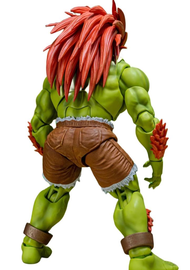 HiPlay Strom Toys 1/12 Scale Street Fighter 2: The Final Challenger Blanka CPSF25 Movable Action Figure with Accessories, Full Set