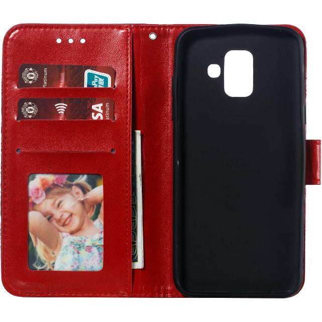 

LEECOCO for Samsung A6 2018 Case Mandala Embossing Luxury PU Leather Flip Notebook Wallet Bookstyle Magnetic Stand Card Slot Folio Bumper Protection LD: Blue