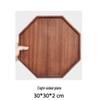 ZISIZ Solid Wood Serving Tray