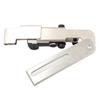 Adjustable Metal Zipper Guide Attachment for Home Industrial Sewing Machine