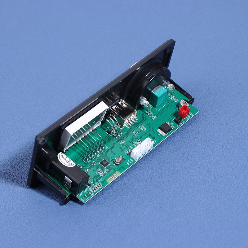 DC 12V MP3 BT Dekodierplatine Auto-Audio MP3-Dekoder BT 5.3 Ohne Verstärker USB TF UKW-Radio Modul Farbdisplay MP3-Player