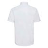 Russell Collection Mens Oxford Easy-Care Short-Sleeved Formal Shirt