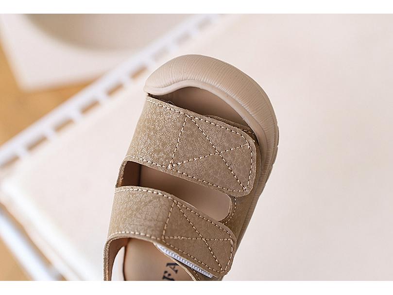 Baby Anti-Kollisions-Sandalen mit geschlossener Zehe – Schuhe mit weicher Sohle für Kleinkinder