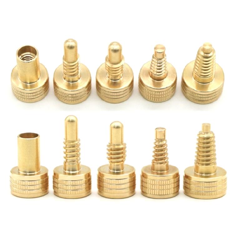 Adjustable Brasses Weight Screw Billiard Equipment Brasses Counterbalances Screw for Pool Cue Improved Stability Control