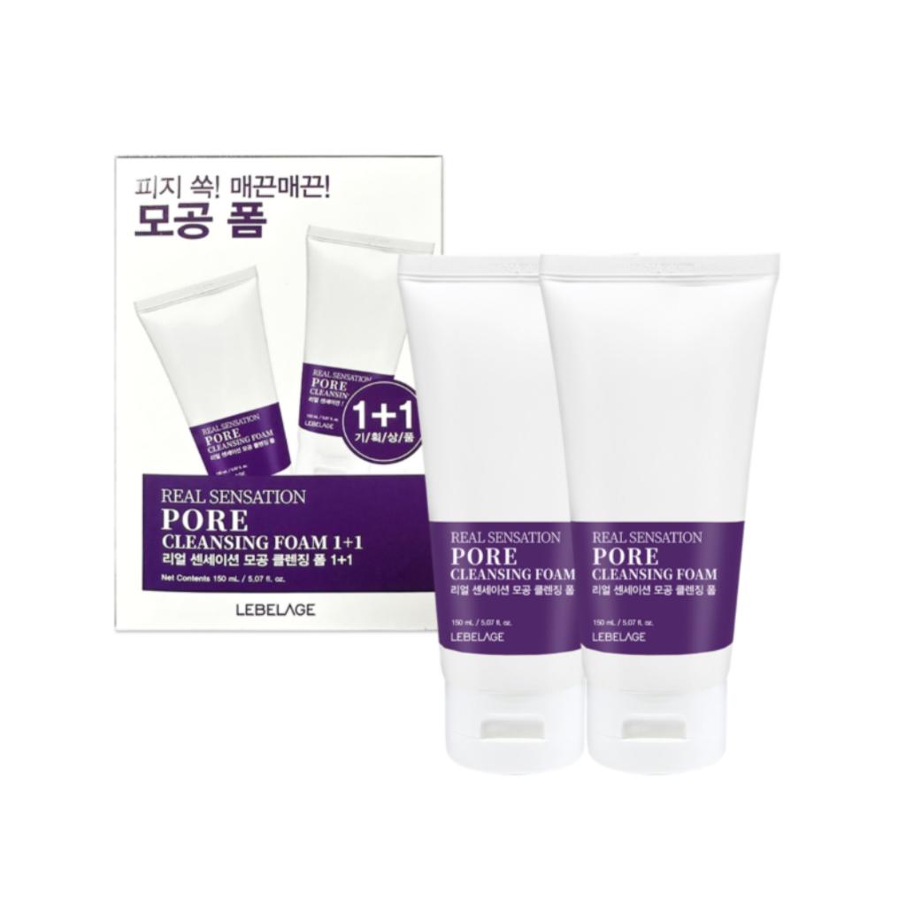 

Lebelage Очищающая пенка для пор Real Sensation 150 мл (Купи 1 получи 1 бесплатно)