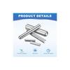 Uxcell 30pcs Dowel Pins for Shelf Brackets, 3.5mm Diameter, 30mm Length, 304 Stainless Steel, Cylindrical Dowel Pins, Shelf Support Pins, Furniture