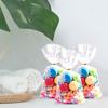 50 Stück Klare Gänseblümchen Süßigkeiten Kekstüten Plastik Keks Backverpackungsbeutel Hochzeit Geburtstagsfeier Babyparty DIY Geschenke Verpackung