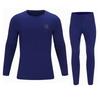 Zushu Men's Plush Lined Thermal Underwear Set