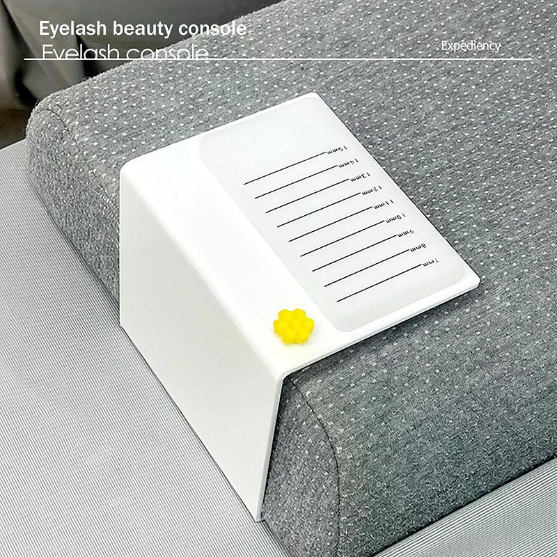 Eyelash Pillow Console Eyelash Extension Stand Tool Professional Reusable Convenient Portable Console Eyelash Pad Glue Holder