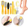 8/10Pcs Stainless Steel Pedicure Tools Set Foot Rasp Multifunctional Calluses Cuticle Remover Professional Dead Skin Scraper