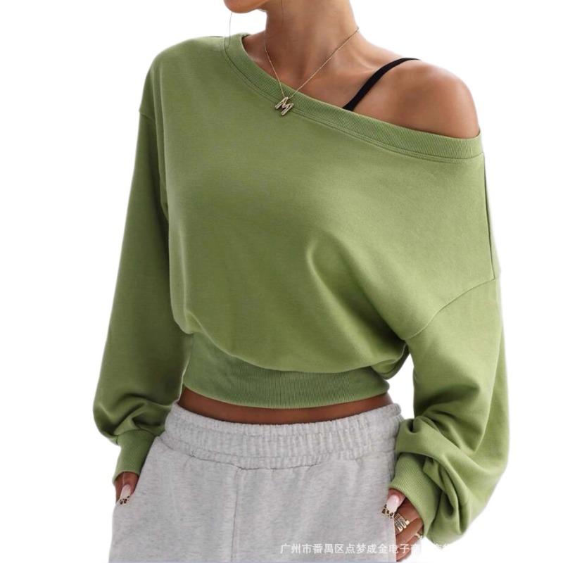 Women S Sexy Off Shoulder Pullover Sweatshirt Street Style Fall Winter