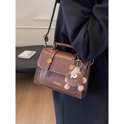 Premium Retro Handbag Bag Women's Summer Popular Versatile Commuter Shoulder Bag Crossbody Small Square Bag
