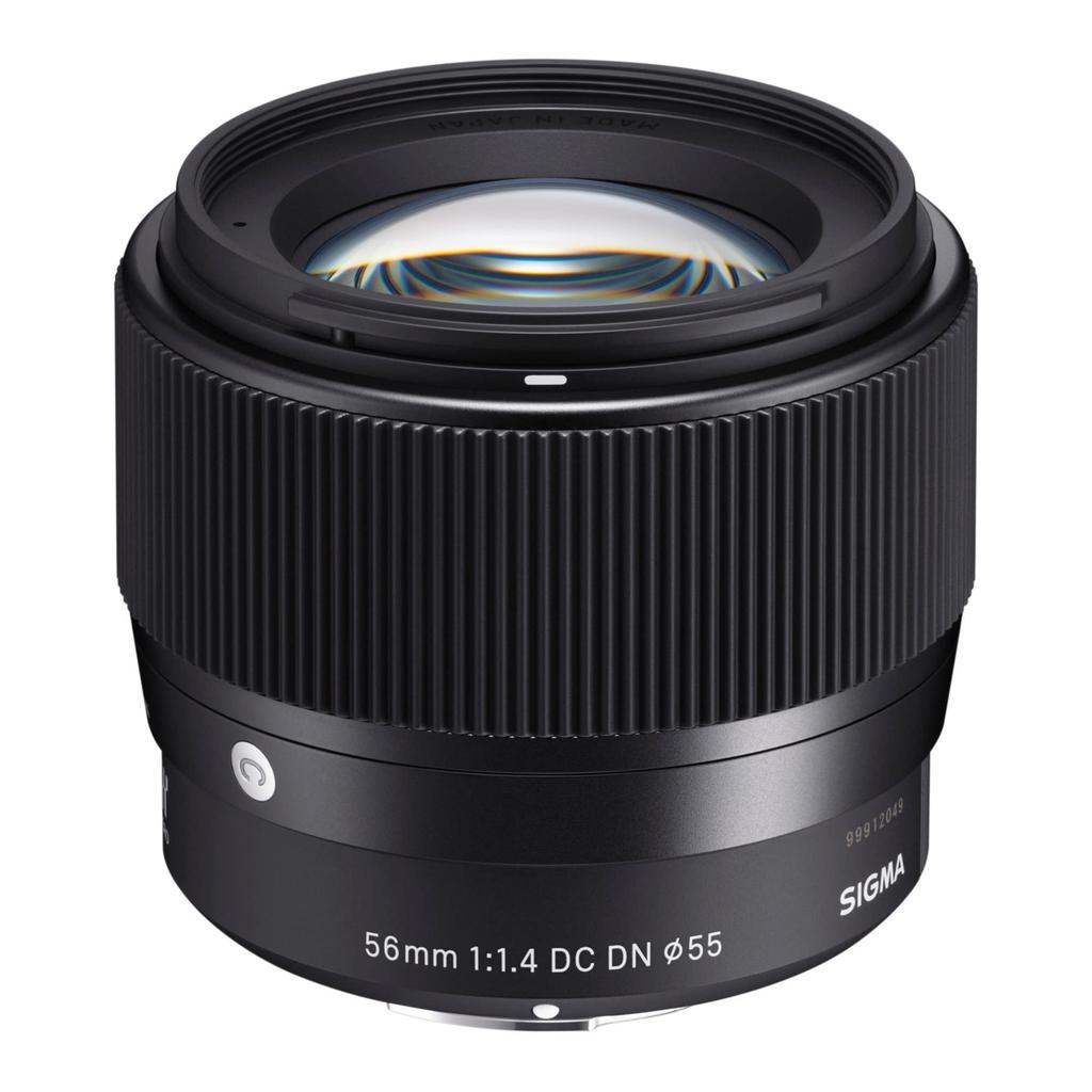 Sigma 56mm DC DN Lens for Canon Single Focus Telephoto Mirrorless Contemporary Style F1.4 EF-M Mount, APS-C Cameras,
