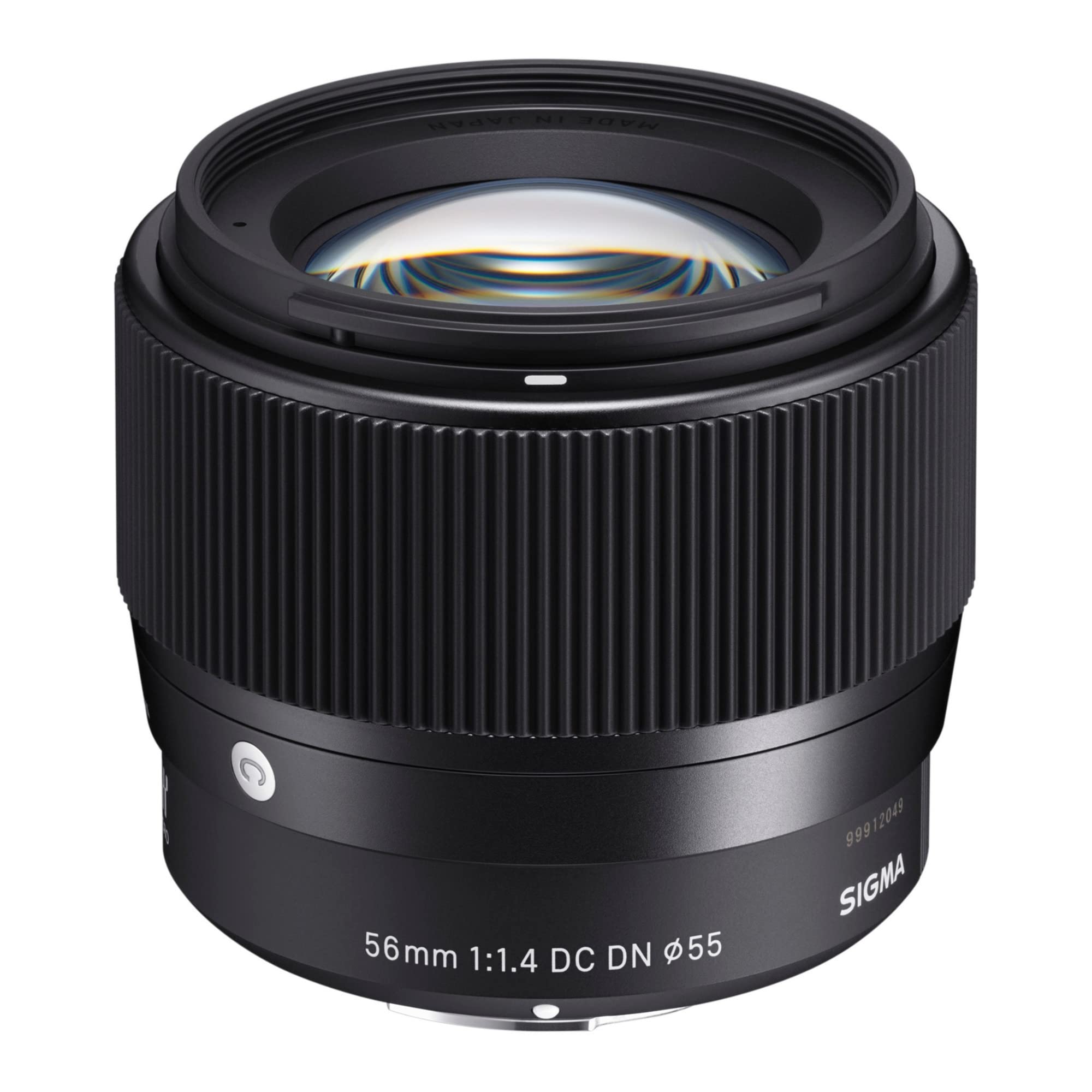 

Sigma 56mm DC DN Lens for Canon Single Focus Telephoto Mirrorless Contemporary Style F1.4 EF-M Mount, APS-C Cameras,