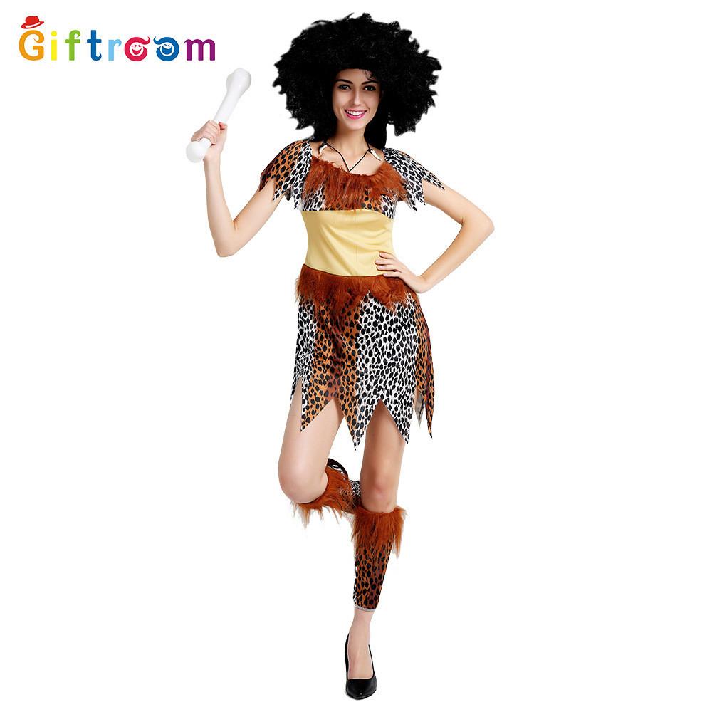 Modern European Fantasy Inspired Unisex Costume With Unique Primitive Theme Couples For
