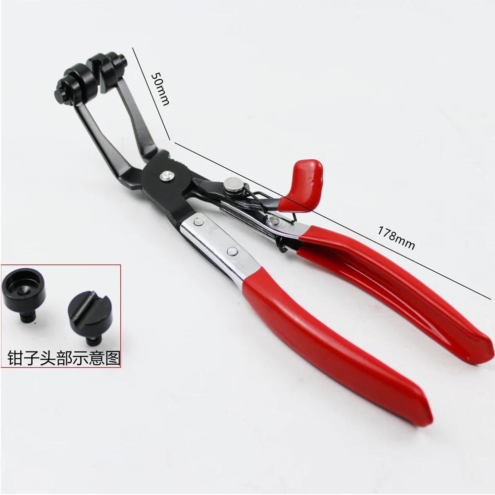 

1Pc Brand New Clamp Puller Locking Car Hose Clamps Pliers Water Pipe Flat Band Ring Type Tool for Garden Auto Removal Tools