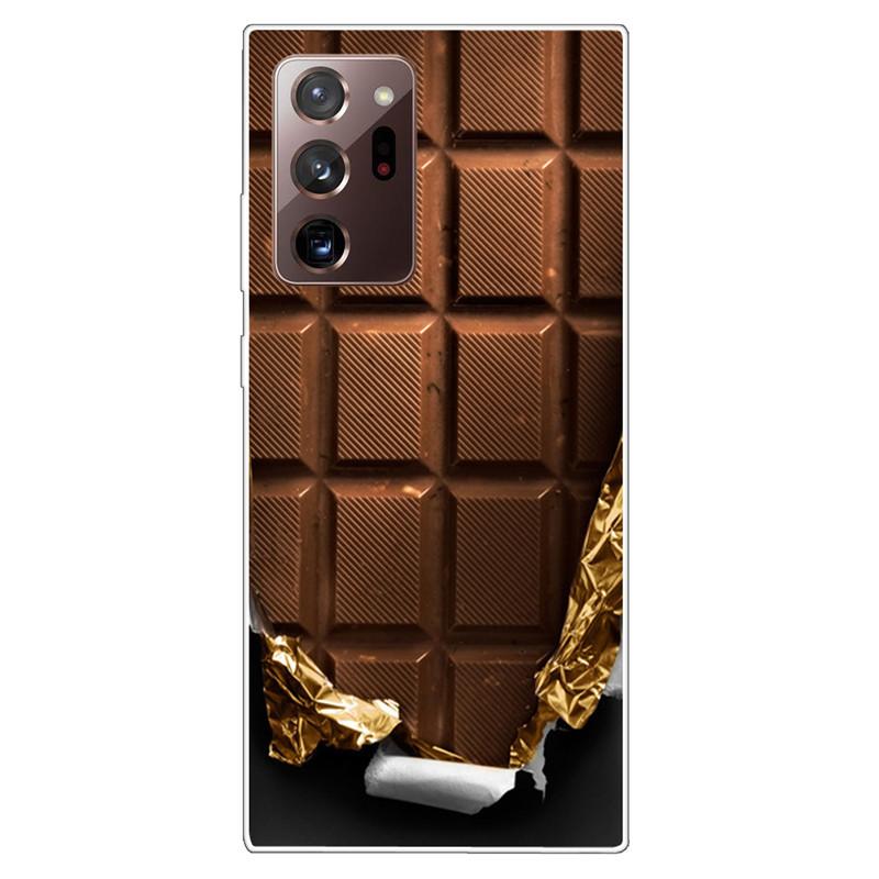 Soft Cover For Samsung Note 20 Ultra Case S20 FE TPU Print Cat Silicone Cases for Samsung Galaxy Note20 M52 5G Funda Coque Clear