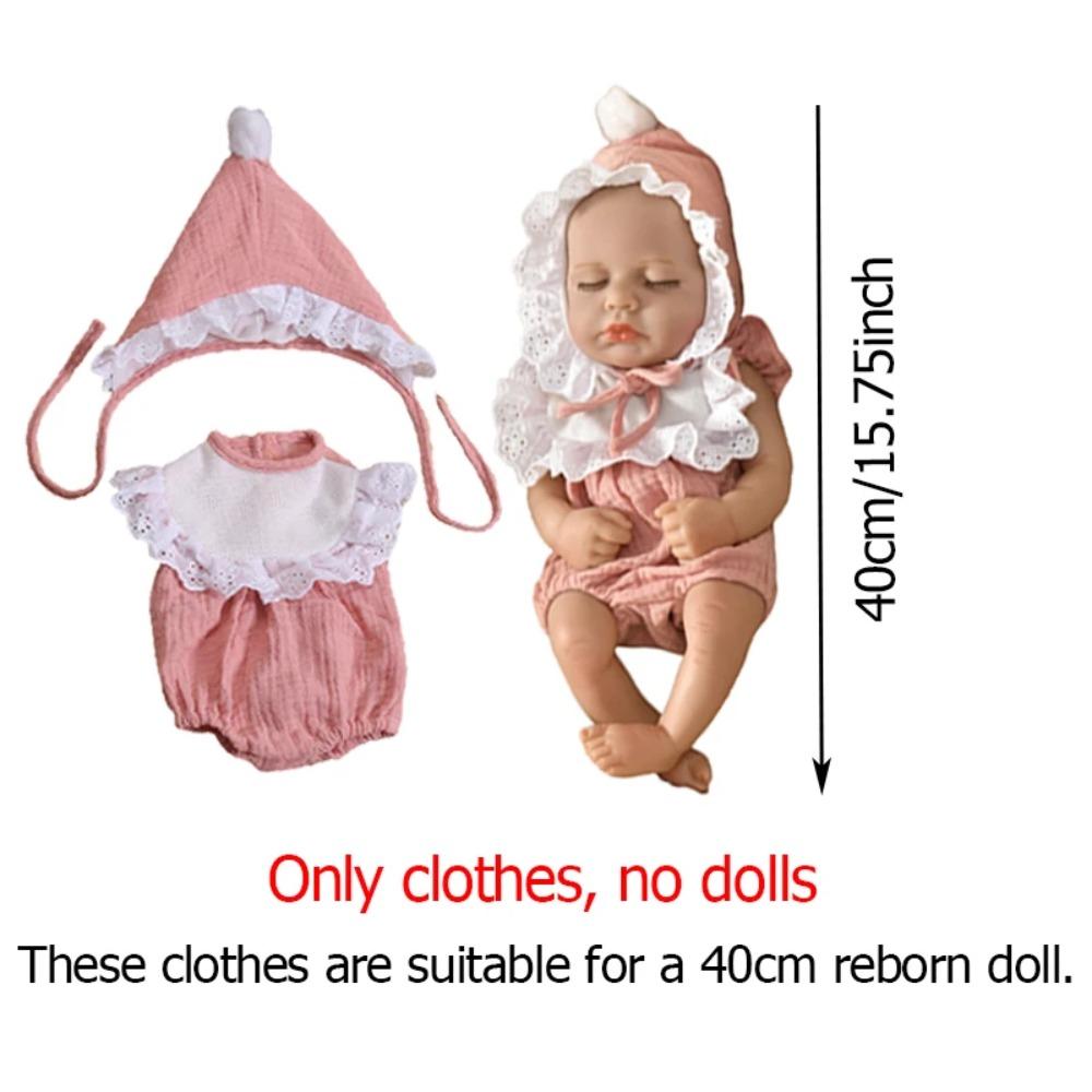 Nové 15palcové oblečení pro panenku Reborn Baby pro 40cm miminko Panenka Roztomilé Dětské Hračky Oblečení pro panenky Příslušenství Dítě Miniaturní Předměty Obleček Hračka