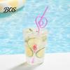 Ultra-long Curved Straws 10PCS PET Straws, Reusable Creative Shapes Fun Plastic for Kids Adults Party Games Smoothies Juice Drinks Drinking