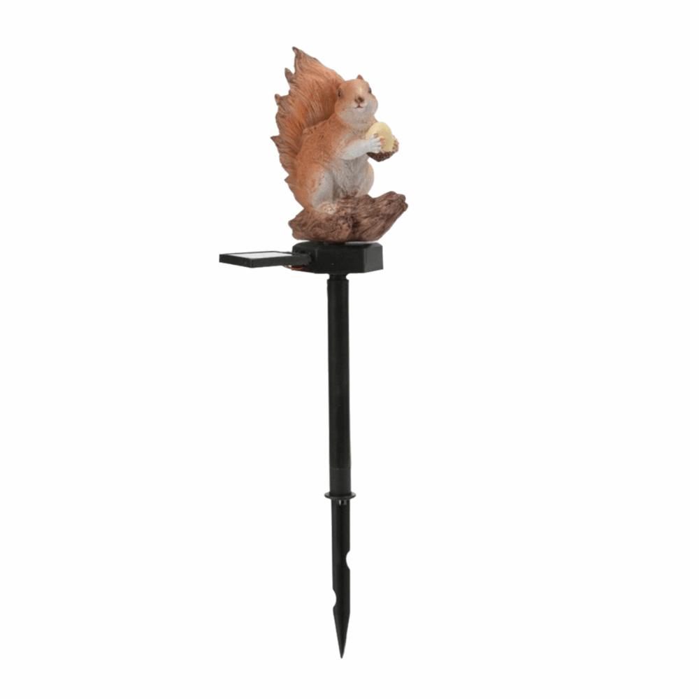 IP44 Waterproof Solar Garden Light Weatherproof Solar Lawn Light Solar Powered Lamp Lawn Path Squirrel