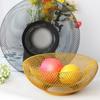 Nordic Double-Layer Iron Mesh Fruit Basket