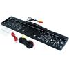 European License Plate Frame with 4 Infrared Cameras & Wireless Backup Car Rear View Transceiver