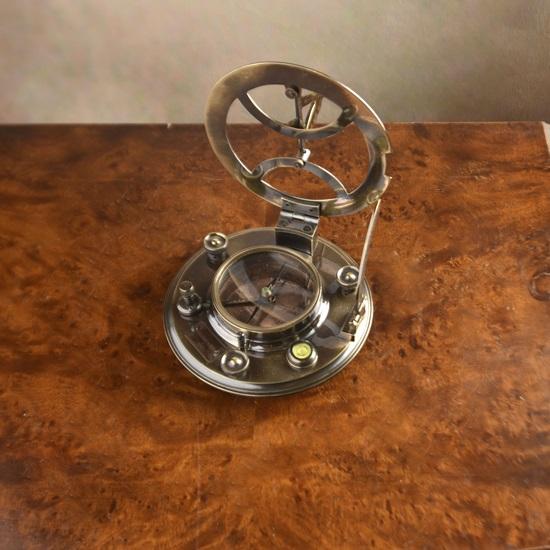 13 Cm Brass Compass Nautical Sailing Accessory Perfect Gift