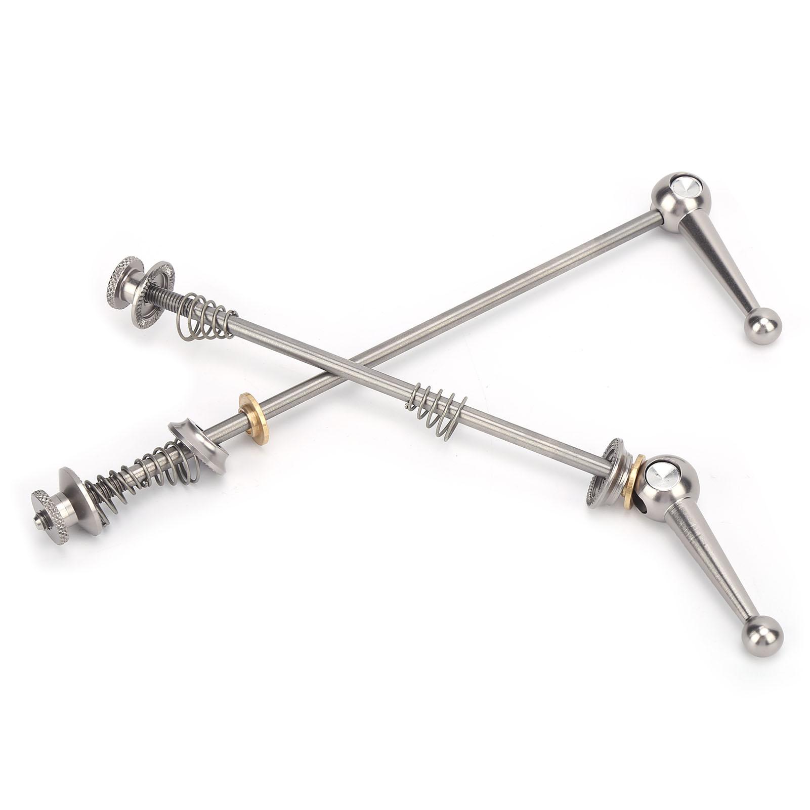 

ВЕЙК ШТАБ02 Велосипедный передний задний рычаг быстрого зажима Горный велосипед рычаг быстрого зажима Втулка Серебристый