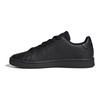 adidas Neo Advantage Comfortable Versatile Lightweight Non-Slip Low-Top Kids Skate Shoes Kids Skate Shoes Black EF0212