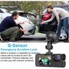 1080P Dual Dash Camera for Car Front and Inside Dashcam Car Security Video Recorder,170°Wide Angle Vehicle Cam,WDR,G-Sensor,2’’ IPS Screen,Loop