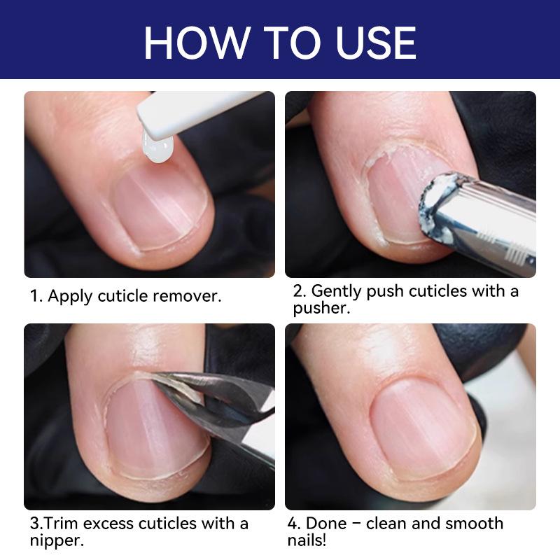 30ml Nail Cuticle Remover Gel Professional for Dead Skin Care Fast Softening Gel for Manicure Home Salon