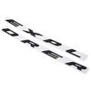 3D ABS Chrome Black Explorer Logo Car Front Hood Emblem Bonnet Letters Badge Sticker For Explorer 2020 2021