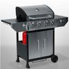 Cast Iron Garden Gas Grill with Lid 4+1 Burners Berdsen Bd-896