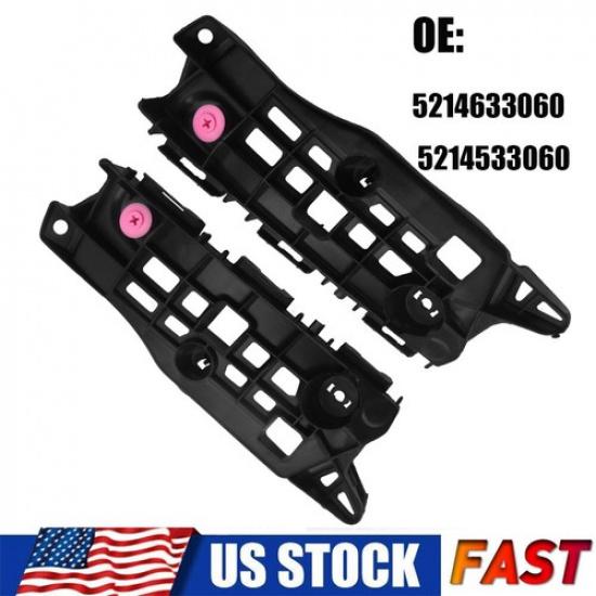 Front Bumper Brackets Retainer Side Support For 2013-18 Lexus ES350 ES300h 2Pcs