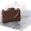 Transparent Plastic Cake Mold Creative 3d Handmad Diy Fashion Ladies Cake Bag Suitable Home Kitchen Cooking Supplies Baking Tool