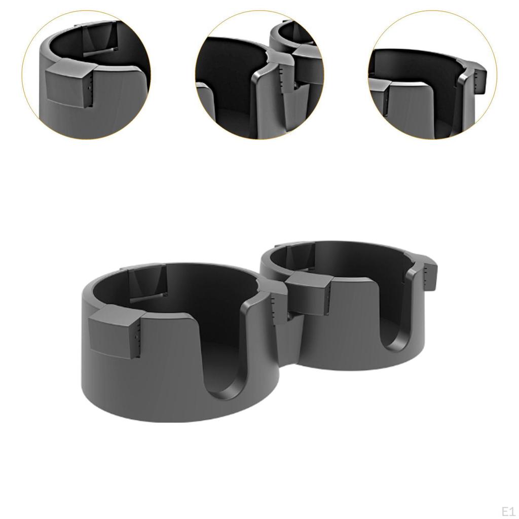 Beverage Holder Kitchen Tools Cup for Bedside Table Apartment Desktop Black