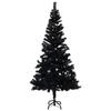 VidaXL Artificial Christmas Tree with Stand Black 240 Cm PVC