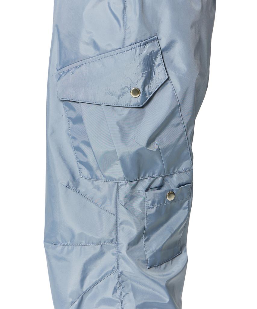Loghideumatin Oblique Cargo Pants (Blue Gray)