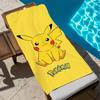 1Pc Cartoon Pikachu Large Beach Towel, Quick-Dry Soft, Multi-Use For Travel Gym Shower Camping Pool, Ideal Gift