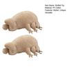 Tardigrade Water Bear Plush Toy Realistic Soft Animal Stuffed Doll Great Pillow Gift for Biology Enthusiasts Kids Home Decor