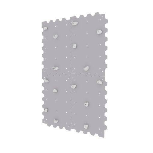 Climbing Wall Game 4 Grey - White Grips