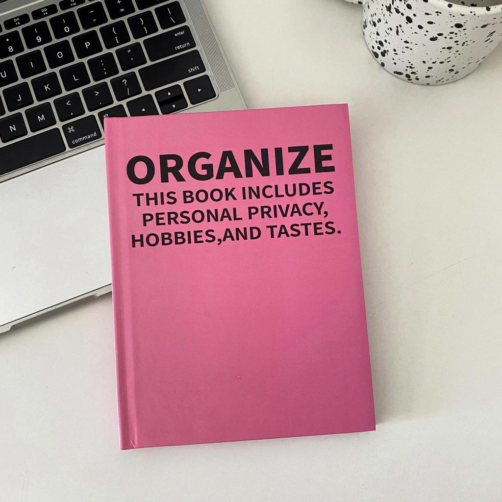 A5 Korean Ins Style Notebook Journal Diary Planner Hardcover 100 Sheets Thicken Business Office Notebook School Stationery