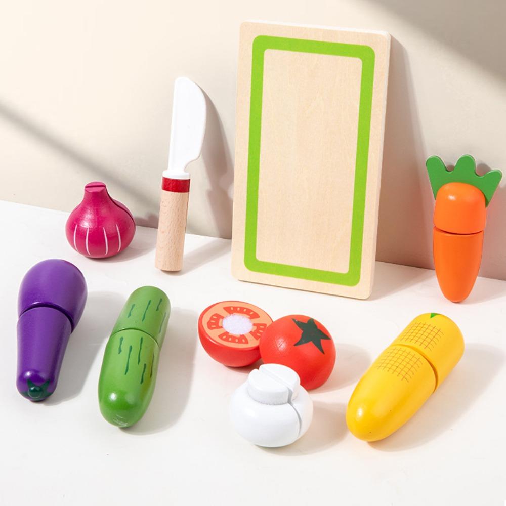 

Simulation Japanese Style Food Set Funny Design Wooden Food Set Simulation Sushi Toy Kitchen Play style C