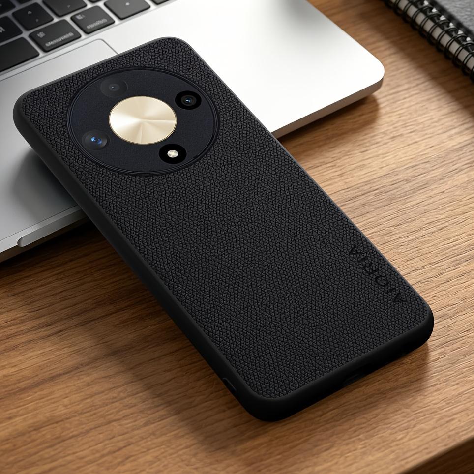 Phone Case - for Honor X9A X9B X9D X9C Smart Case Easy Business Style Premium Faux Leather Stylish Phone Case