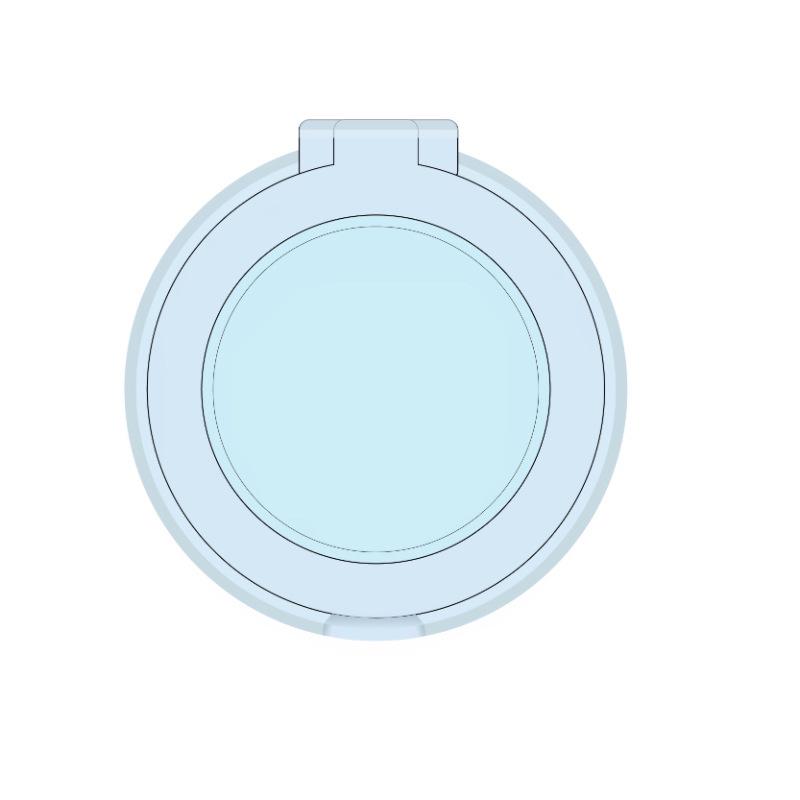 

360° Rotating Lightweight Mobile Phone Stand with Back Sticker світло-синій колір