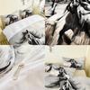 Mustang Series 3D Digital Printing Three-Piece Bedding Kit Bed Sheet Quilt Cover
