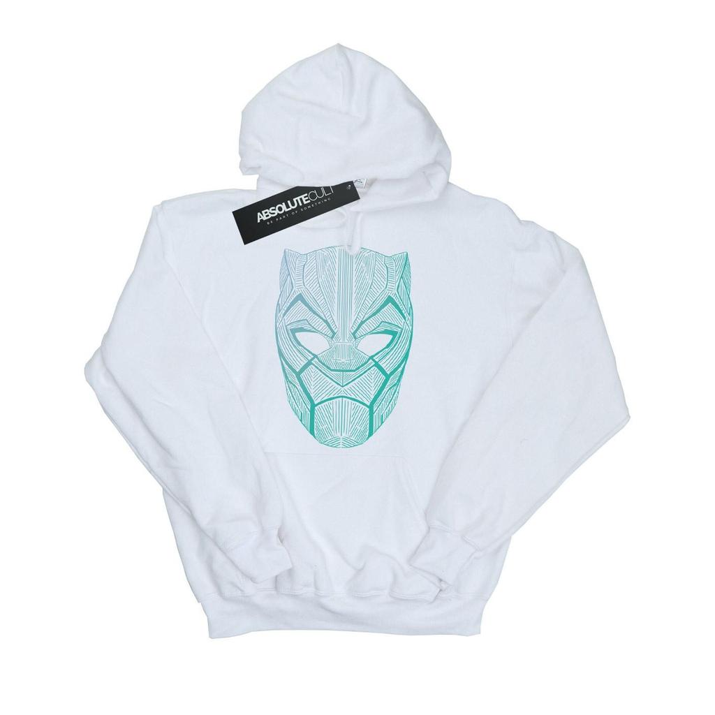Marvel Mens Black Panther Tribal Mask Hoodie