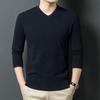 Men's 100% Pure Wool V-Neck Sweater