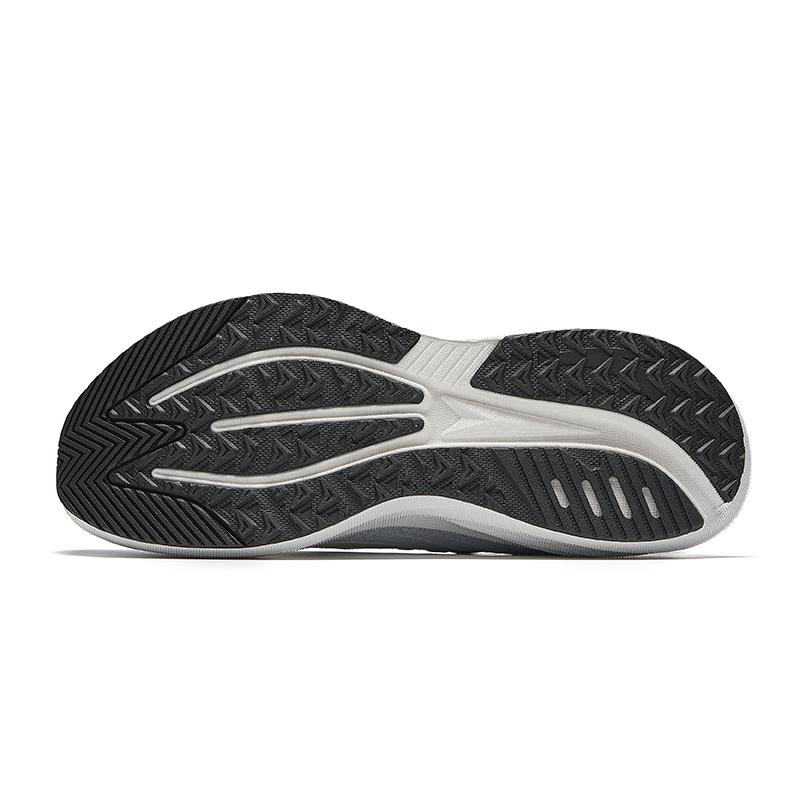 Anta CC2 Comfortable Fit Non-Slip Wear-Resistant Low-Top Sprinting Running Shoes Men sneaker Gray Black 912445552-1