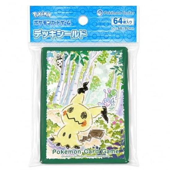 Pokémon Card Game Deck Shield Crayon Mimikyu Green